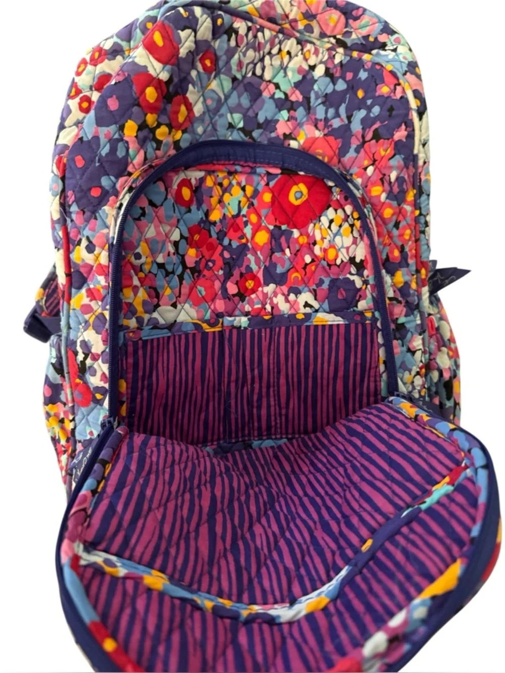 Vera Bradley Campus Backpack in Impressionista